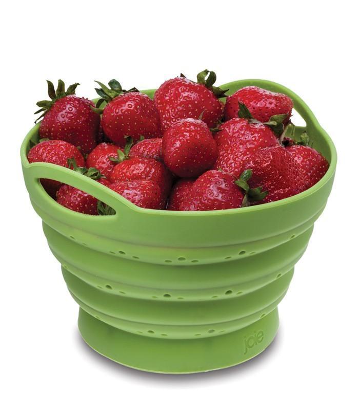 Collapsible Silicone Steamer Colander Collapsible Silicone Steamer Colander