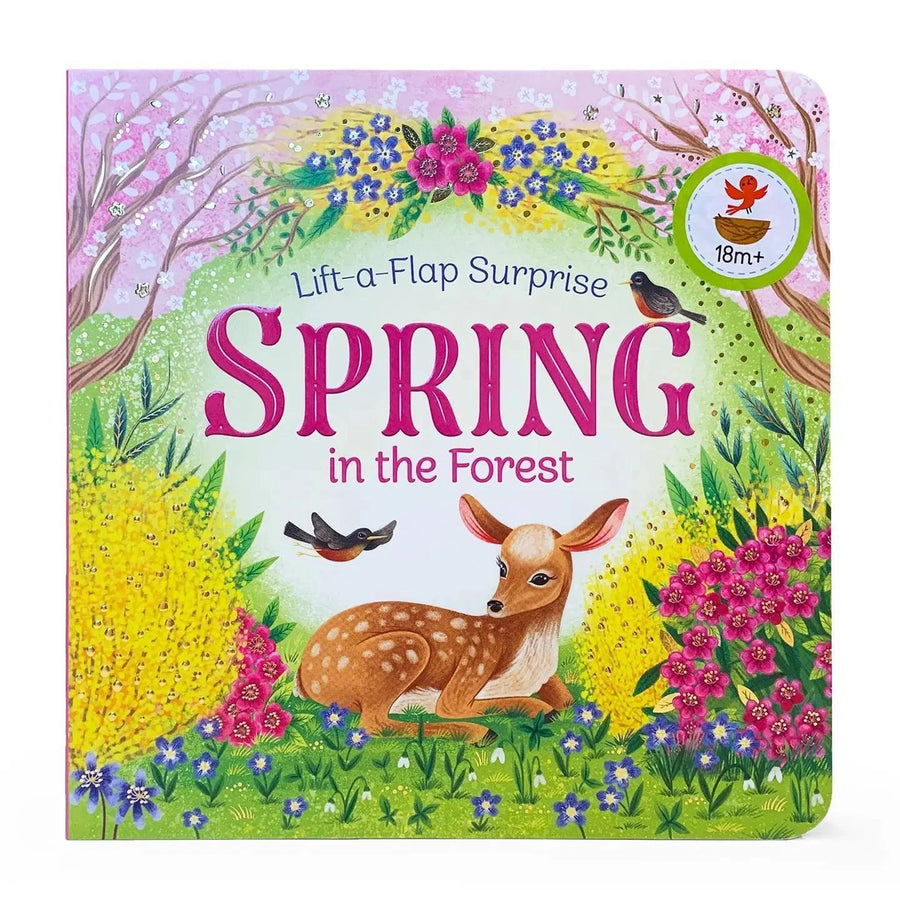 Cottage Door Press Spring in the Forest Lift-A-Flap Pop Up Surprise Board Book Cottage Door Press Spring in the Forest Lift-A-Flap Pop Up Surprise Board Book