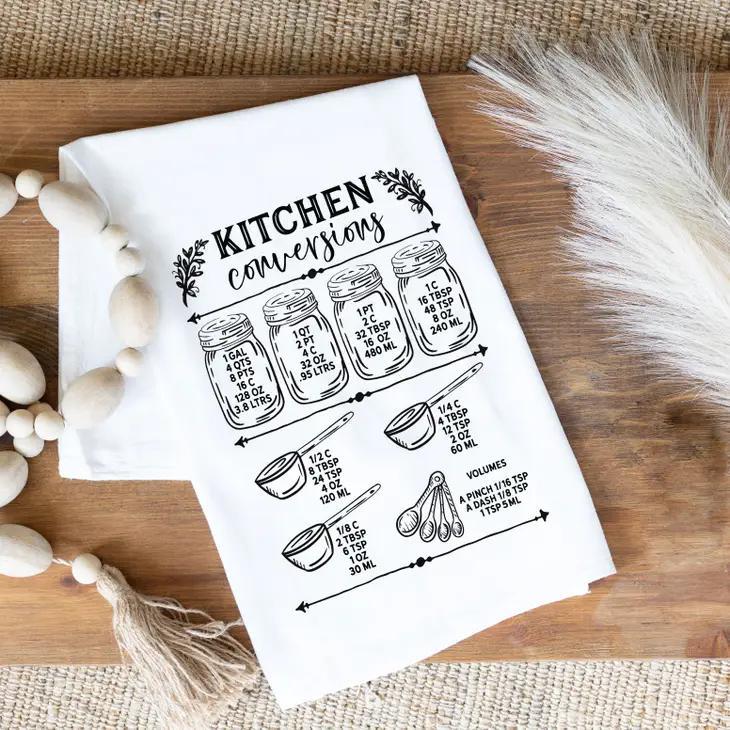 Cotton Tea Towel | Kitchen Conversions