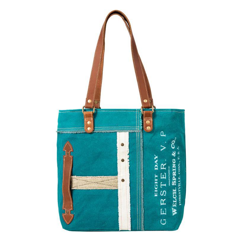 Countryside Connection Patchwork Tote Bag