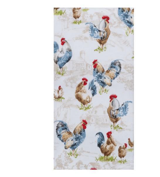 Countryside Rooster Dual Purpose Terry Towel Countryside Rooster Dual Purpose Terry Towel