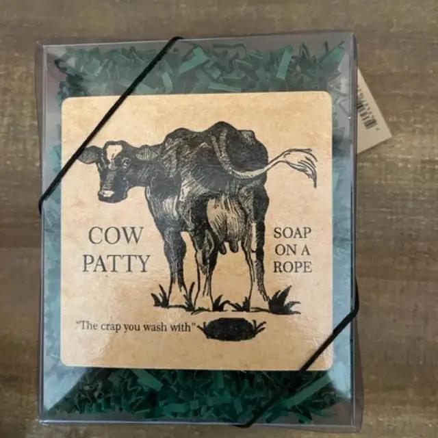 Cow Patty Soap On A Rope Cow Patty Soap On A Rope