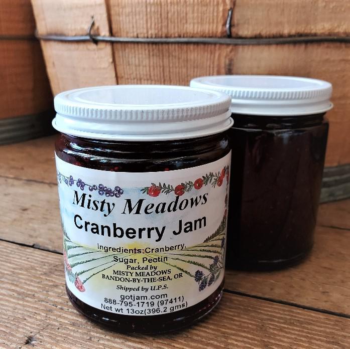 Misty Meadows Small Batch Rare Fruit Jams Cranberry Jam Misty Meadows Small Batch Rare Fruit Jams