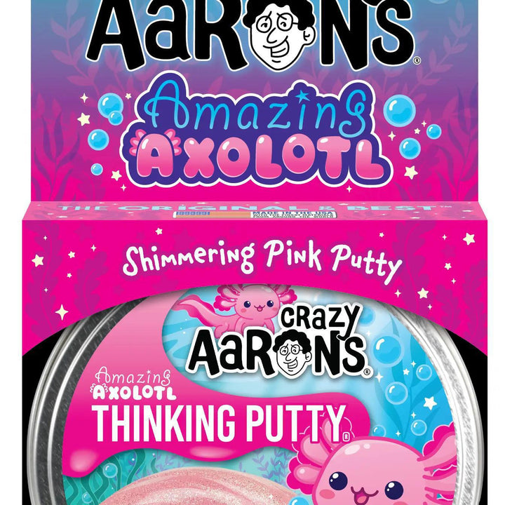 Crazy Aaron's Glow Thinking Putty | Amazing Axolotl Crazy Aaron's Glow Thinking Putty | Amazing Axolotl