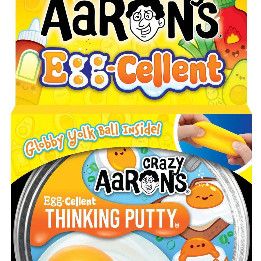 Crazy Aaron's Glow Thinking Putty | Egg-Cellent Crazy Aaron's Glow Thinking Putty | Egg-Cellent