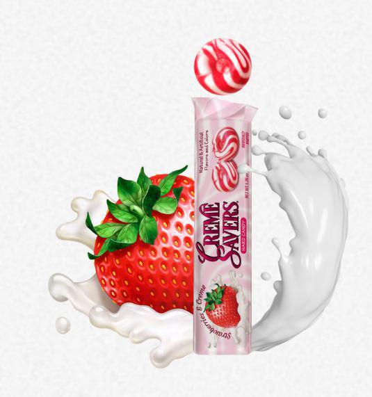 Creme Saver Candy Roll Creme Saver Candy Roll