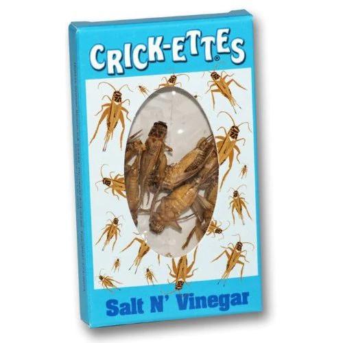 Crick-Ettes Seasoned Crickets | Salt n' Vinegar Crick-Ettes Seasoned Crickets | Salt n' Vinegar