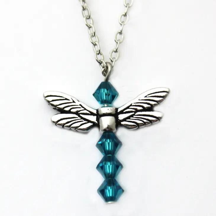 Crystal Dragonfly Necklace Crystal Dragonfly Necklace