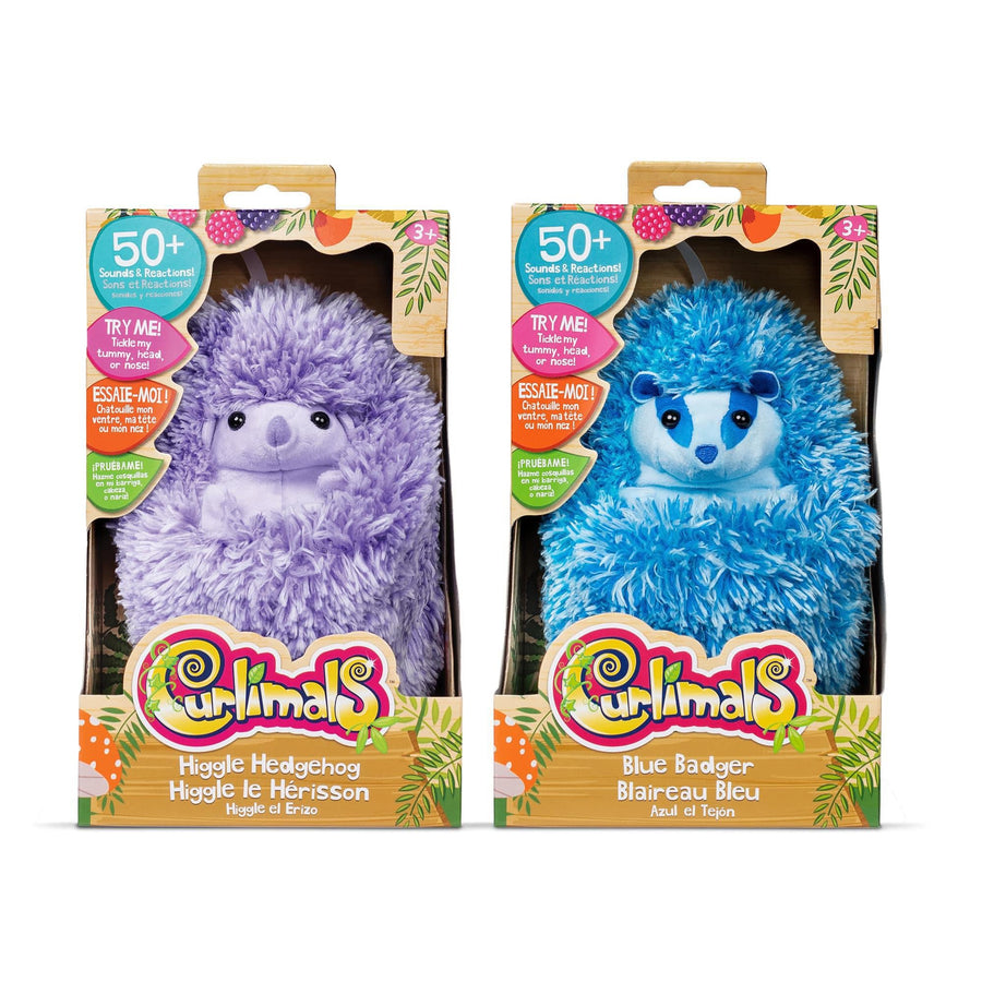 Curlimals Badger or Hedgehog