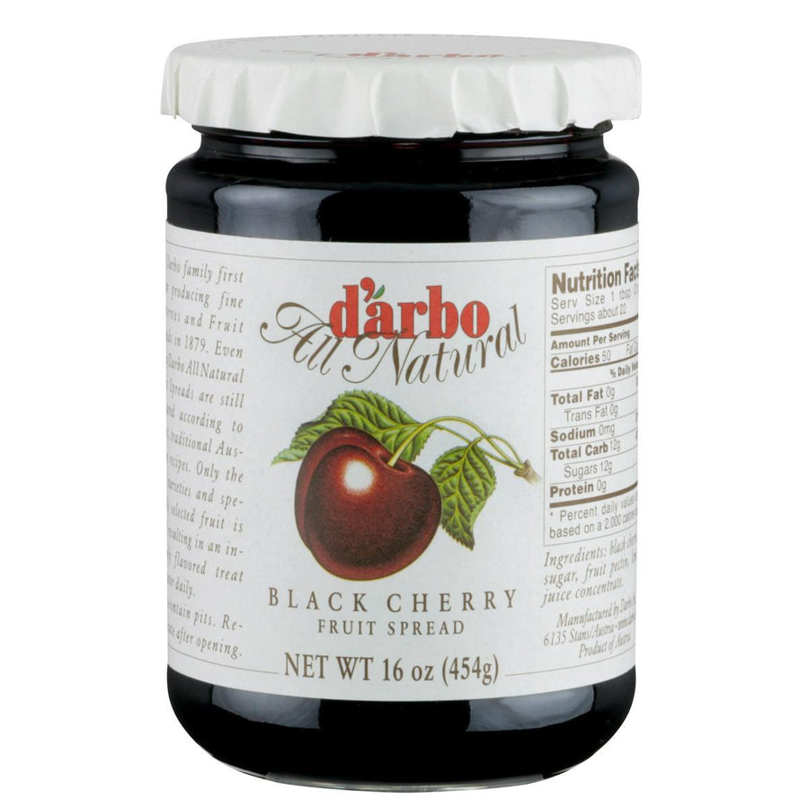 D'Arbo Black Cherry Fruit Spread D'Arbo Black Cherry Fruit Spread