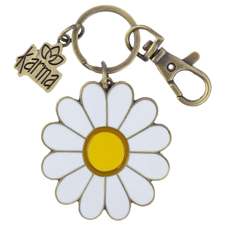 Enamel Key Chains Daisy