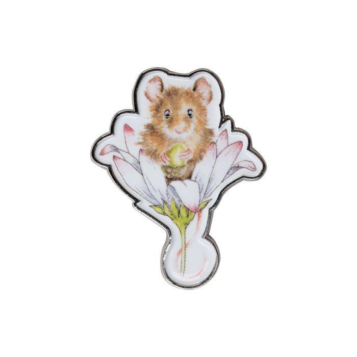 Wrendale Pin Badge Daisy Mouse Wrendale Pin Badge