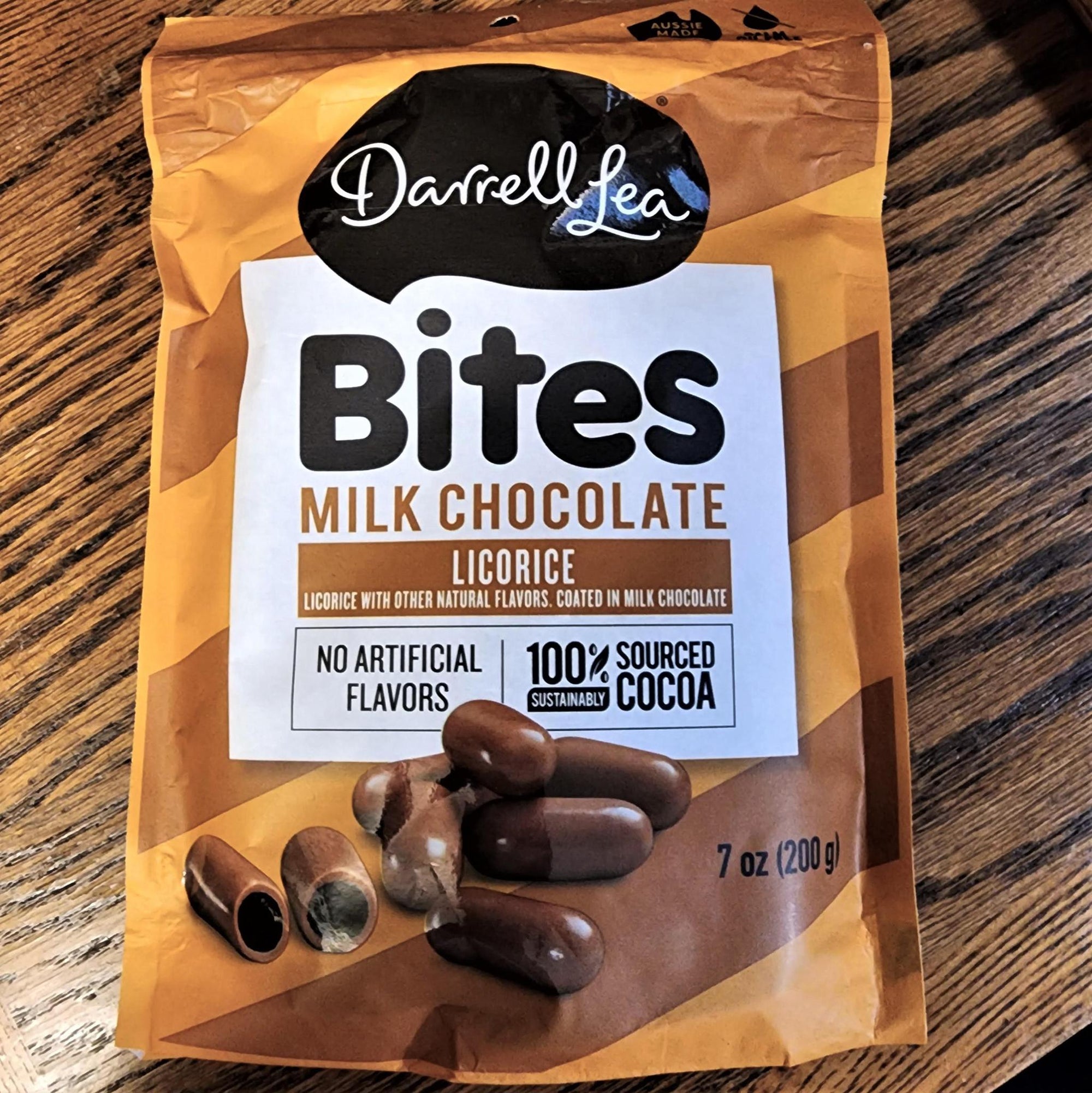 Darrell Lea | Milk Chocolate Licorice Bites