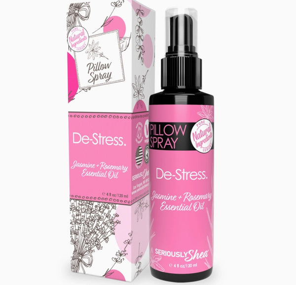 Seriously Shea Essential Oil Pillow Spray De-Stress