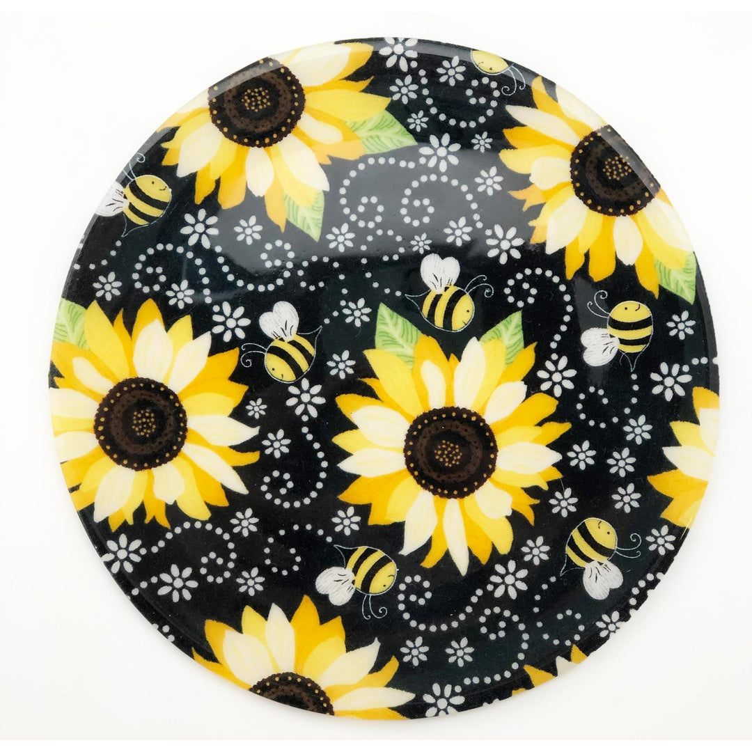 Decorative Silicone Jar Opener | Beez Sunflower Decorative Silicone Jar Opener | Beez Sunflower
