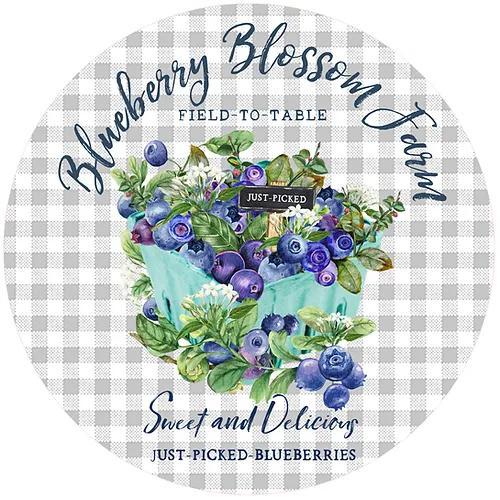 Decorative Silicone  Jar Opener | Blueberry Blossom