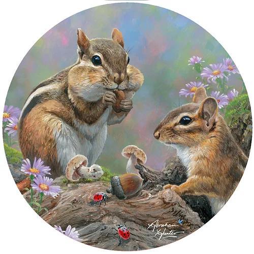 Decorative Silicone Jar Opener | Breakfast Nook Chipmunks Decorative Silicone Jar Opener | Breakfast Nook Chipmunks