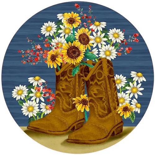 Decorative Silicone Jar Opener | Floral Boots Decorative Silicone Jar Opener | Floral Boots