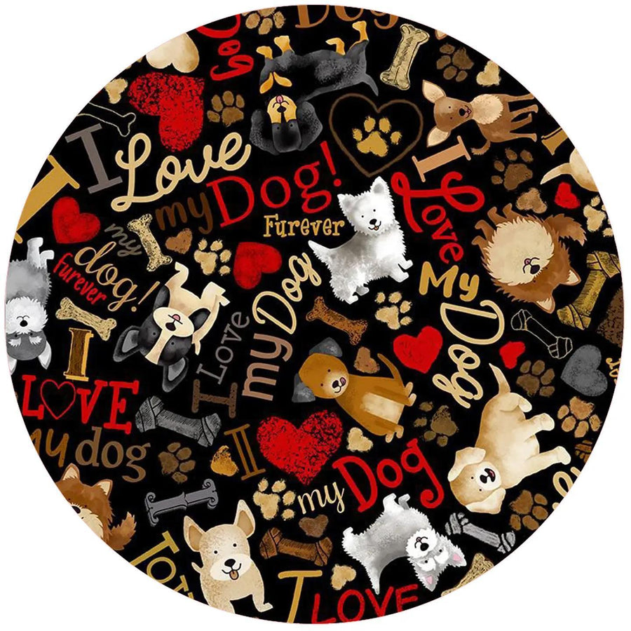 Decorative Silicone  Jar Opener | I Love Dogs Decorative Silicone  Jar Opener | I Love Dogs