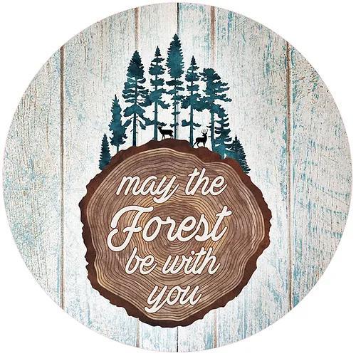 Decorative Silicone  Jar Opener | May the Forest be with You