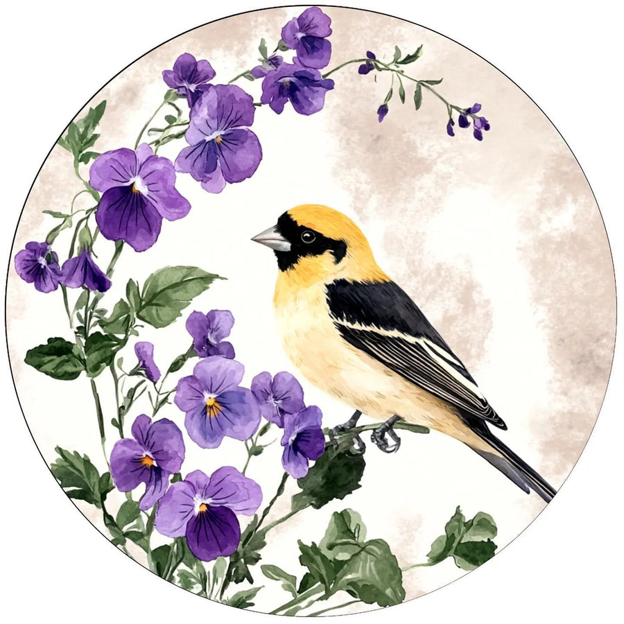 Decorative Silicone  Jar Opener | New Jersey Bird & Flower Decorative Silicone  Jar Opener | New Jersey Bird & Flower