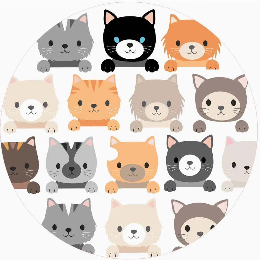 Decorative Silicone Jar Opener | Peeking Cats Decorative Silicone Jar Opener | Peeking Cats