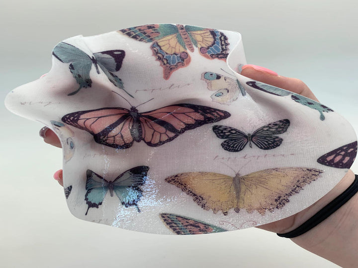 Decorative Silicone Lillie Pad Coaster | Butterfly Decorative Silicone Lillie Pad Coaster | Butterfly