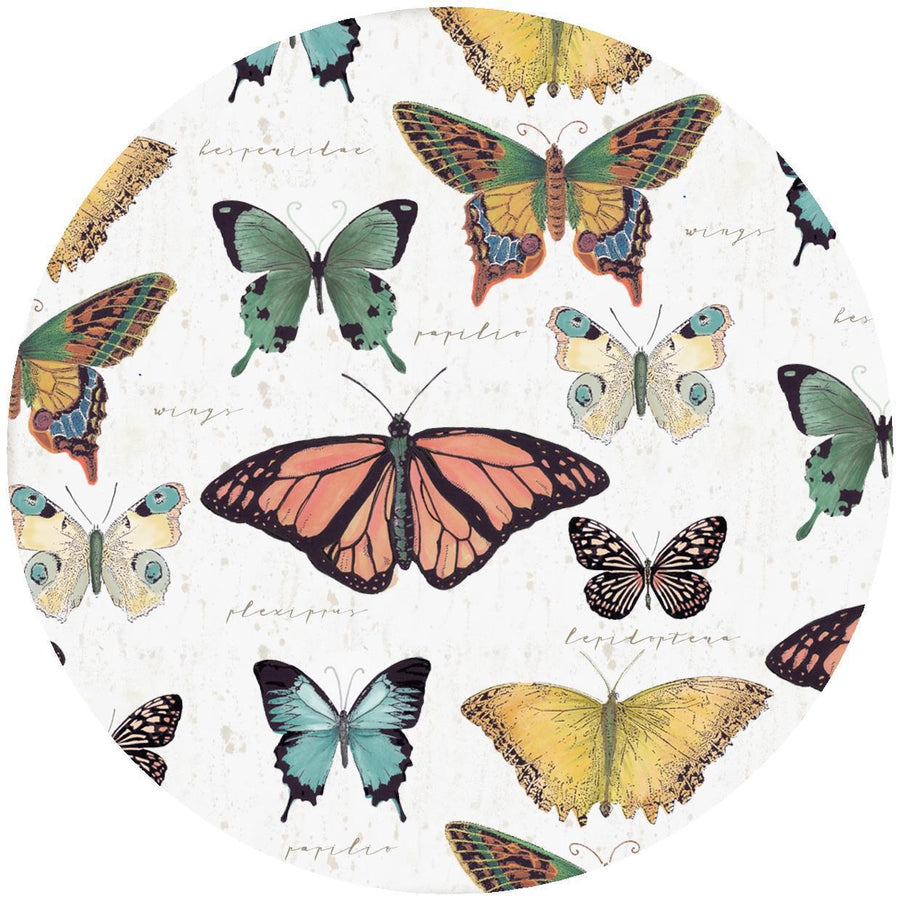 Decorative Silicone Lillie Pad Coaster | Butterfly Decorative Silicone Lillie Pad Coaster | Butterfly
