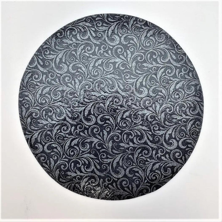 Decorative Silicone Lillie Pad Coaster | Gray Pearl Decorative Silicone Lillie Pad Coaster | Gray Pearl