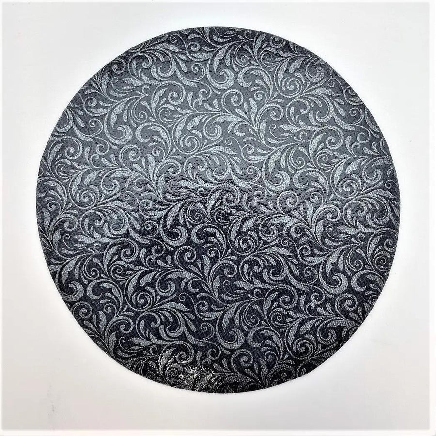 Decorative Silicone Lillie Pad Coaster | Gray Pearl Decorative Silicone Lillie Pad Coaster | Gray Pearl