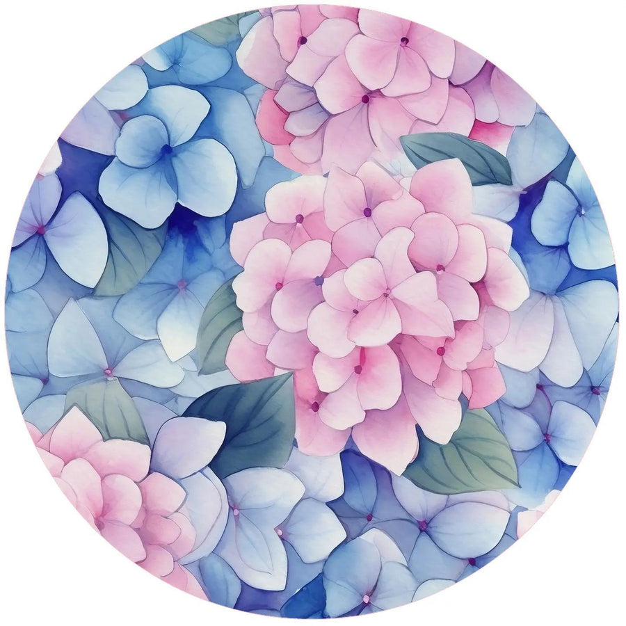 Decorative Silicone Lillie Pad Coaster | Hydrangea Decorative Silicone Lillie Pad Coaster | Hydrangea