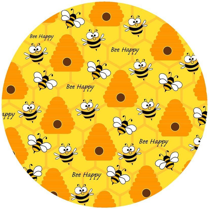 Decorative Silicone Trivet | Bee Happy Decorative Silicone Trivet | Bee Happy