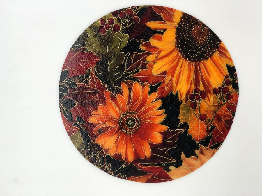 Decorative Silicone Trivet | Harvest Flowers Decorative Silicone Trivet | Harvest Flowers