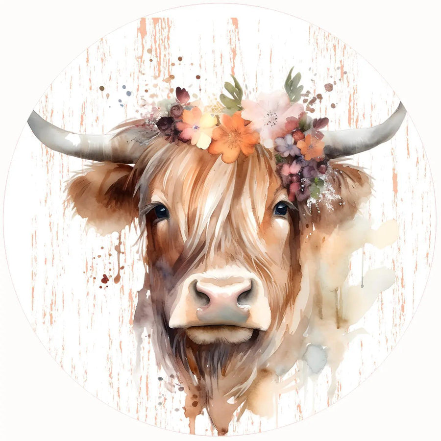 Decorative Silicone Trivet | Highland Cow Decorative Silicone Trivet | Highland Cow