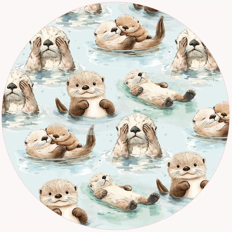 Decorative Silicone Trivet | Otters Decorative Silicone Trivet | Otters