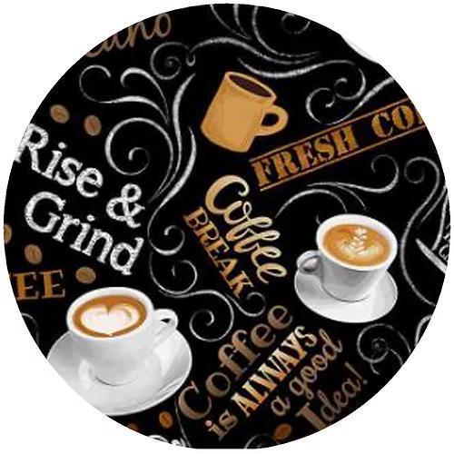 Decorative Silicone Trivet | Rise & Grind Decorative Silicone Trivet | Rise & Grind