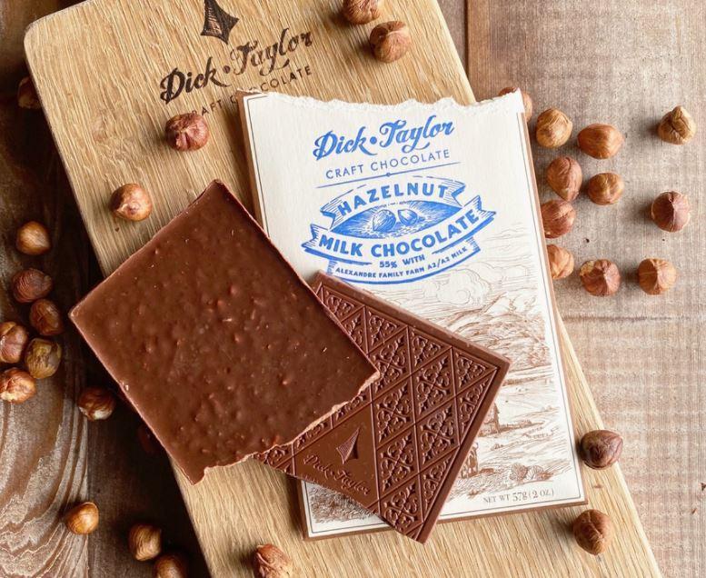 Dick Taylor Chocolate | Hazelnut Milk Chocolate Dick Taylor Chocolate | Hazelnut Milk Chocolate