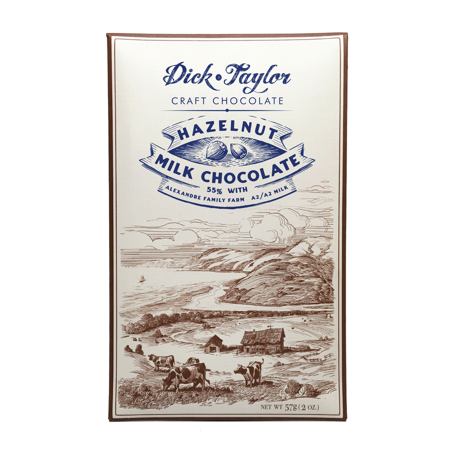 Dick Taylor Chocolate | Hazelnut Milk Chocolate Dick Taylor Chocolate | Hazelnut Milk Chocolate