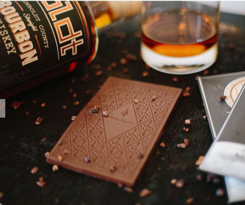 Dick Taylor Chocolate | Straight Bourbon Whiskey 70% Dark Chocolate Dick Taylor Chocolate | Straight Bourbon Whiskey 70% Dark Chocolate