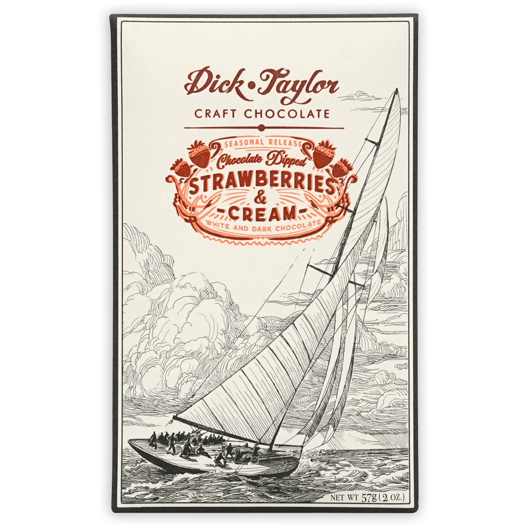 Dick Taylor Chocolate | Strawberries & Cream Dick Taylor Chocolate | Strawberries & Cream