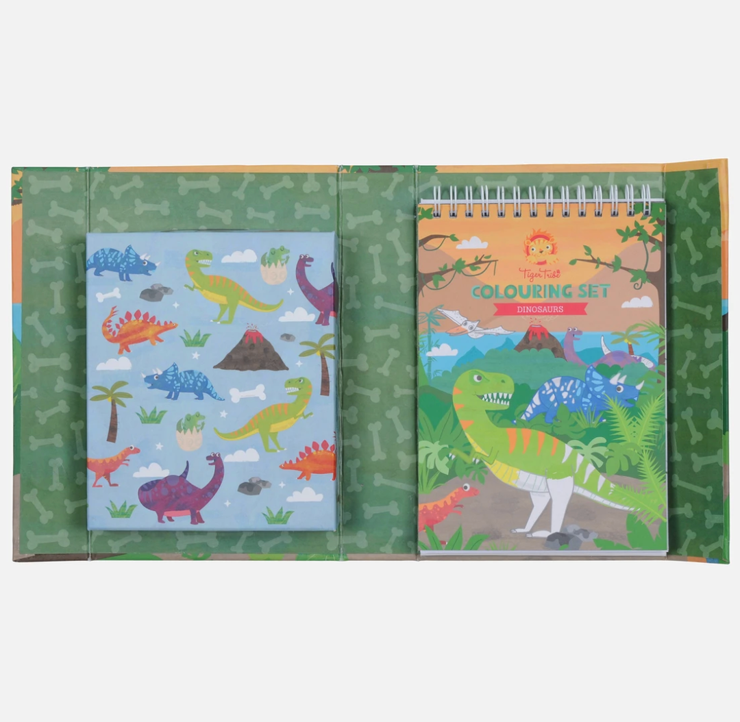 Dinosaur Coloring Set Dinosaur Coloring Set
