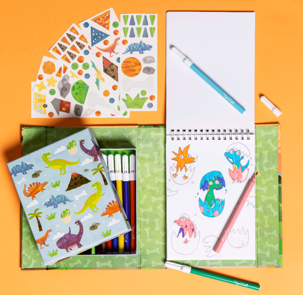 Dinosaur Coloring Set Dinosaur Coloring Set