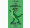 Gourmet Du Village Color changing Hot Chocolate Mix Packet Dinosaur Green