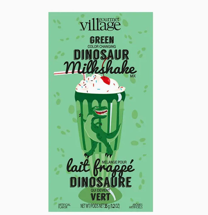 Gourmet Du Village Color changing Milk Shake Mix Dinosaur Green