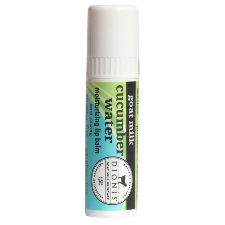 Dionis Cucumber Water Goat Milk Lip Balm, .28 oz. Dionis Cucumber Water Goat Milk Lip Balm, .28 oz.