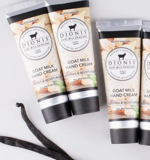 Dionis Skincare Goat Milk Hand Cream | Nutty Vanilla