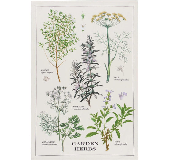 Dishtowel | Garden Herbs