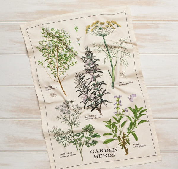 Dishtowel | Garden Herbs