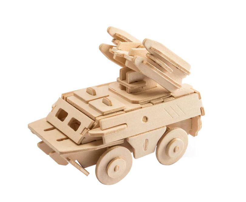 DIY 3D Wooden Puzzle: Anti-Aircraft Missile DIY 3D Wooden Puzzle: Anti-Aircraft Missile