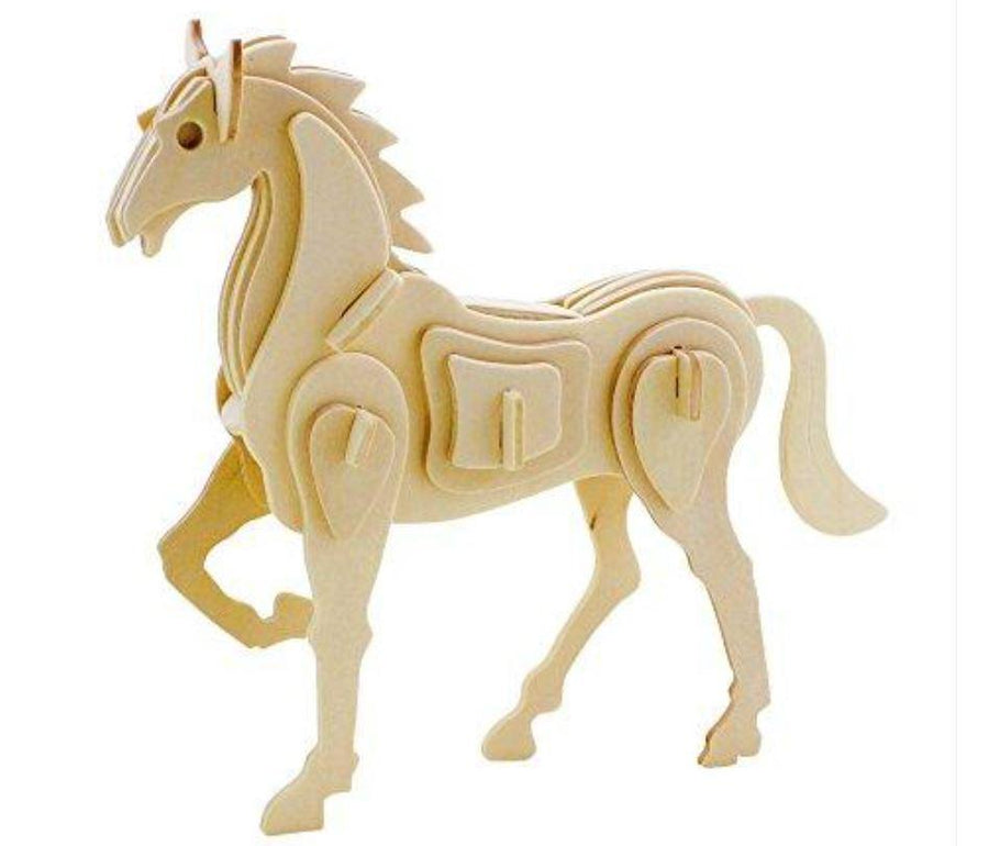 DIY 3D Wooden Puzzle: Horse DIY 3D Wooden Puzzle: Horse